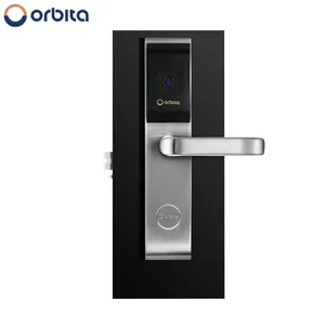 Orbita smart Keyless hotel lock Easy installation hotel rfid card lock system