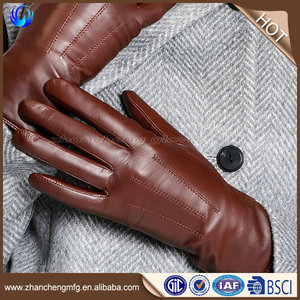 Bayanlar kış düz stil moda renkli sevimli koyun derisi eldiven bayan deri eldiven ithalatçılar - Product Image 2