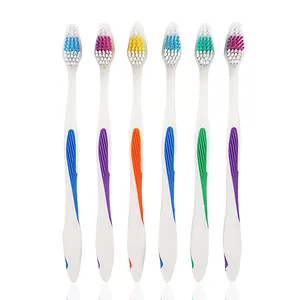 China supplier OEM daily use natural adult toothbrush