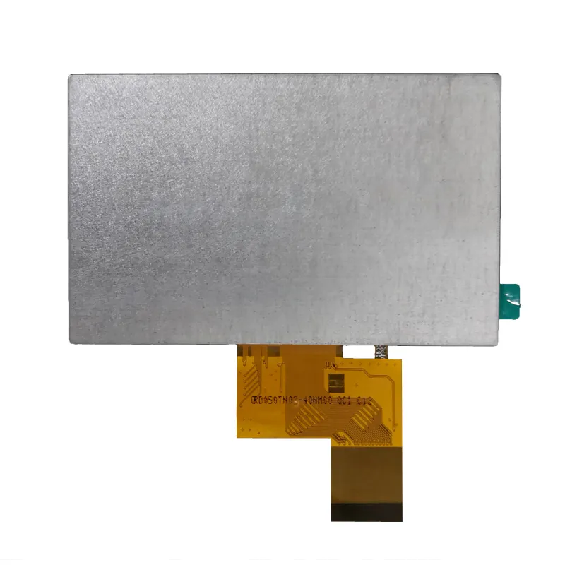 Pantalla LCD TFT de 5,0 pulgadas, resolución de 800x480, con Panel táctil capacitivo, interfaz RGB