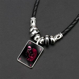 Moda 12 dodici pendenti collana disegni zodiacali gioielli placcati-universo ZU011 - Product Image 4
