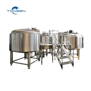 Tonsen equipamento de cerveja artesanal, 500l 1000l 2000l