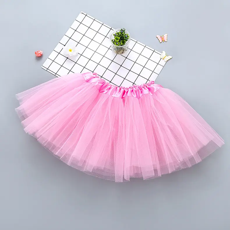 wholesale baby tutu skirts baby girls' skirts pettiskirt for Kids polyester tutu dress