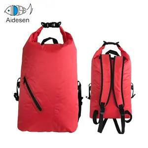 Atacado feminino vermelho pipa-Zipper mochila de pvc impermeável, mochila feminina de ombro feita em pvc com zíper, ideal para viagens, uso ao ar livre, peso leve, vermelho, personalizado, bangbo