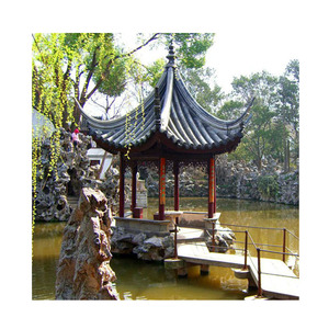Kit <span class=keywords><strong>de</strong></span> Pérgola <span class=keywords><strong>de</strong></span> Madera para Jardín Chino - Pabellón Tradicional Prefabricado para Casa <span class=keywords><strong>de</strong></span> Té al Aire Libre y Jardín Zen - Product Image 6