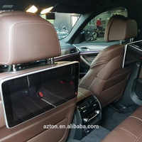 Monitor de Reposacabezas con el Mejor Diseño de Interfaz de Usuario, 1080P, Android, Entretenimiento para Asientos Traseros de Auto, para BMW Serie 5, 7, X5, X6, GT, con TF, USB, Mirrorlink