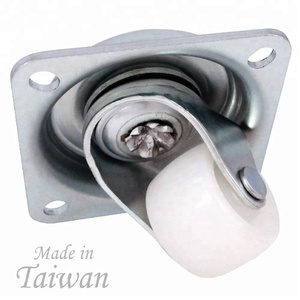 Roda resistente de nylon com perfil baixo, placa giratória de 32mm cce <span class=keywords><strong>caster</strong></span> - Product Image 3