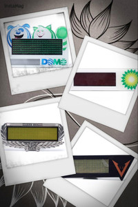 venta caliente pantalla LED desplazamiento nombre del LED insignia / publicidad LED gafete de mini LED precio / display / LOGO L - Product Image 3