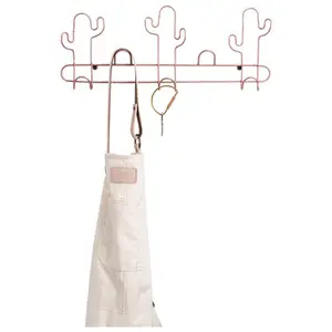 Wandmontage Draad Cactus Haken Rack Hanger Mail Brief En Sleutel Houder Organizer Voor Hal Keuken Hal