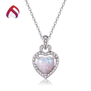 Top qualité charme en argent des pierres précieuses bijoux opale jérusalem croix pendentif - Product Image 4