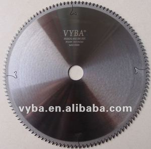 Hoja de Sierra Circular TCT de Plástico para Cortar Dientes ZYZYP de 255*120T - Product Image 1