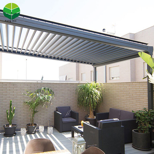 Fengxin-terrasse de haute qualité, en Slat d'aluminium, fabricant de Pergola, offre spéciale