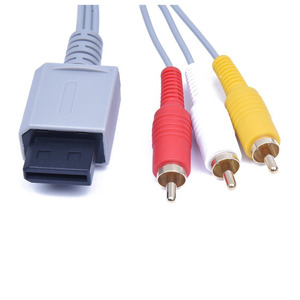 Bán buôn 1.8 m Âm Thanh Video AV Cable Lead Composite RCA A/V Cord Adapter đối với <span class=keywords><strong>Wii</strong></span> <span class=keywords><strong>Wii</strong></span> U Cho wiiU giao diện điều khiển sắc nét nhất video - Product Image 2