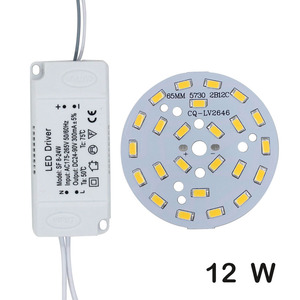 9W-24W 5730 SMD PCB bảng ánh sáng + Led điều khiển Bìa chuyển đổi với phân đoạn kiểm soát Power adapter biến áp Đèn adapter - Product Image 3