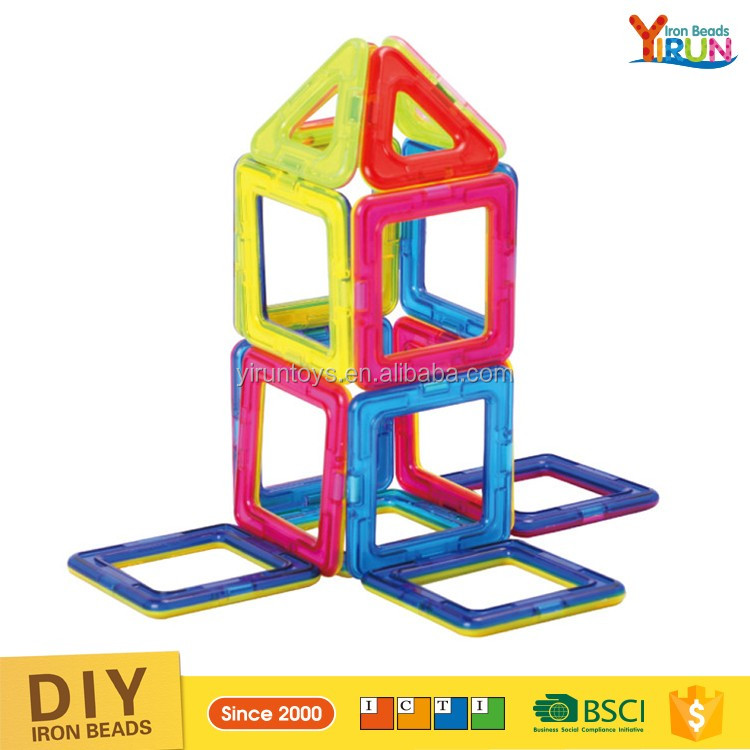 JM021981 игрушки 2017 развивающие творческие дети магнит здания игрушка