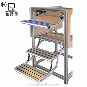 Marchepied manuel tout en aluminium, pour rv/<span class=keywords><strong>caravane</strong></span>, <span class=keywords><strong>prix</strong></span> d'usine - Product Image 4