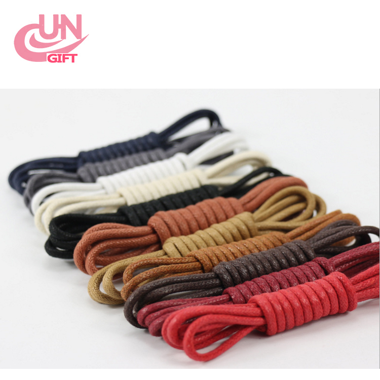 Водонепроницаемые Вощеные шнурки для обуви, спортивные шнурки для кроссовок и ботинок