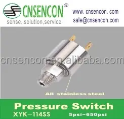 CNSENCON (XYK-114 117) 오일 수압 스위치 제어 공기압 스위치 12 볼트