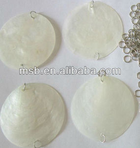 Runde weiß <span class=keywords><strong>capiz</strong></span> <span class=keywords><strong>shell</strong></span> discs für kronleuchter lampenschirme