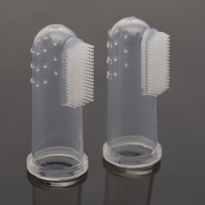 Hond Tandenborstel Huisdier Vinger Tandenborstel Hond Speelgoed Silicone Honden Katten Grooming Brush Schone Tanden Dierbenodigdheden - Product Image 1