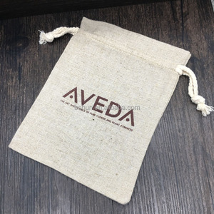 Bolsa de arpillera con cordón, con volantes, duradera, saludable, tamaño personalizable y logotipo - Product Image 4
