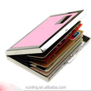 In acciaio inox Mini <span class=keywords><strong>Valigetta</strong></span> biglietti da visita di credito del Supporto di Carta/carta di nome casecase - Product Image 3