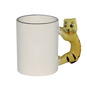Sunmeta Fuente de la fábrica 11 oz sublimación taza con mango animales - Product Image 6