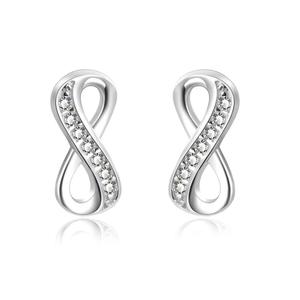 Novelty 8 Shaped Stud <strong>Earrings</strong> <strong>Infinity</strong> <strong>Earrings</strong> for Women - Product Image 1