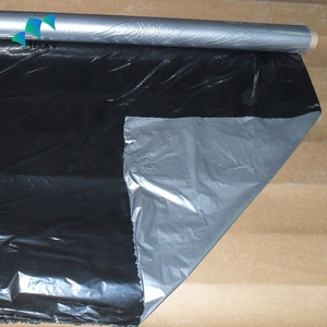 Film de <span class=keywords><strong>paillage</strong></span> agricole noir en plastique argenté pour fraises avec trous de plantation - Product Image 4