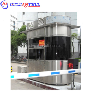 Estructura de acero de lujo pabellones toll booth ventanas de vidrio tintado o Sol sombra - Product Image 2