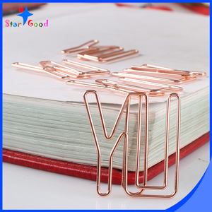 En <span class=keywords><strong>gros</strong></span> Rose Or Lettre En Forme de Trombone - Product Image 6