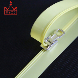 Kích thước khác nhau lớn nhựa PVC PE PP băng phẳng dây kéo túi nhựa dây kéo - Product Image 3