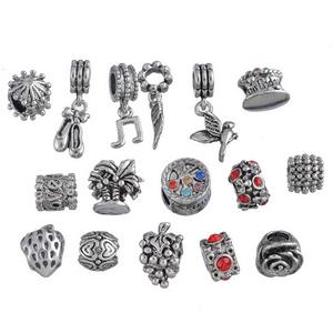 Nuovo Arrivo di Stile Europeo del Metallo Del Branello del Distanziatore Animali Cinghiale Perline - Product Image 3