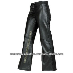 Pantalón de cuero para mujer - Product Image 1