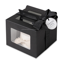 Giá Rẻ Tùy Chỉnh Cupcake Xử Lý Hộp Bánh Hộp Bán Buôn