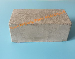 Blocco di cemento di plastica stampo MZ002/mattoni di cemento stampo 19.6*19.6*9.6