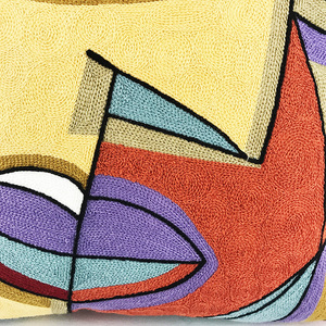 Buti Rajutan Mewah Picasso Sarung Bantal Sofa Bordir Bantal Lempar untuk Dekorasi Rumah - Product Image 5