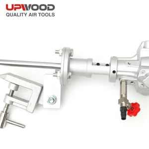 UW-A301 Safety 50 Gallon 1\/8HP Pneumatic Mixer Tank Barrel Clip Bracket Mixer Air Agitator - Product Image 5