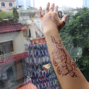 Belleza etiqueta 2016 <span class=keywords><strong>Henna</strong></span> flecha cadena oro plata hoja láser holográfico metálico <span class=keywords><strong>temporal</strong></span> tatuaje Flash Diseño proveedor - Product Image 5