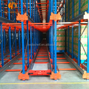 Racks de palettes en acier robustes <span class=keywords><strong>Rack</strong></span> de navette radio automatique Runner Stockage industriel Étagères empilables Entrepôt