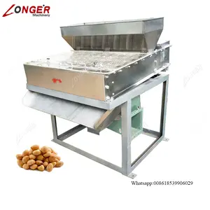 Roasted Dry Peanut Peeler Machine Dry Model Groundnut Peeling Machine