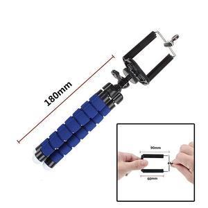 Tripod Mini ponsel Monopod, tongkat Selfie jarak jauh fleksibel kamera, penyangga Tripod untuk pegangan ponsel, Tripod, kamera Video