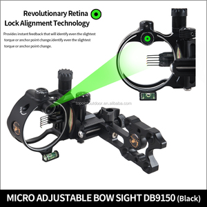 Mirino per <span class=keywords><strong>Arco</strong></span> Topoint DB9150 per Caccia con Livella a Bolla e Regolazione Secondo Asse per <span class=keywords><strong>Tiro</strong></span> Più Preciso OEM/ODM - Product Image 2