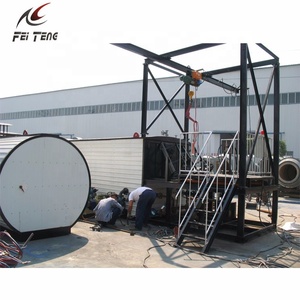 Pelat Baja Boiler Thermal Oil Pemanas Aspal Mesin Peleburan dengan Paten Drum Perputaran Perangkat - Product Image 2