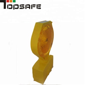 Intermitente lámpara barricada amarillo lámparas de advertencia/luz solar del tráfico - Product Image 4