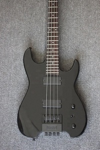Weifang Rebon 4 String <strong>Headless</strong> Electric <strong>Bass</strong> Guitar in Black Colour - Product Image 3