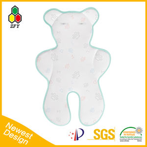 Custom Made 3D Air Mesh Summer <strong>Pram</strong> <strong>Liner</strong> Washable Baby Stroller Seat Cushion Cool Stroller <strong>Liner</strong> - Product Image 4