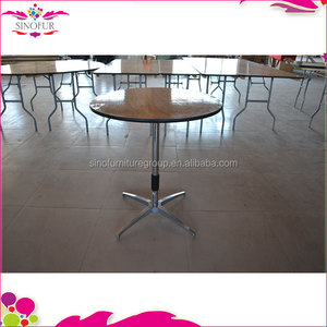 En iyi satış sıcak tasarım marka yeni düğün parti katlanır masalar, kokteyl masası - Product Image 3