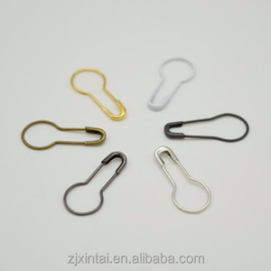 Wholesale <strong>fancy</strong> color 22mm pear shape hang tag <strong>safety</strong> <strong>pins</strong> - Product Image 4