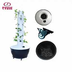 Vertical Column hydroponic planting system AEROPONIC TOWER